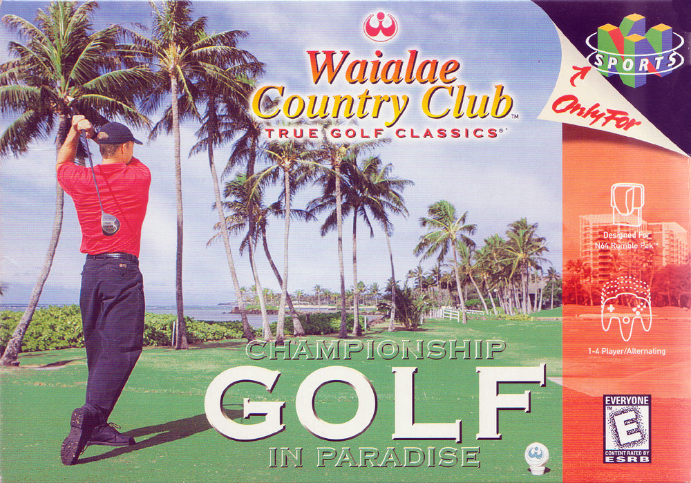 WAIALAE COUNTRY CLUB  - SNES (W/BOX)