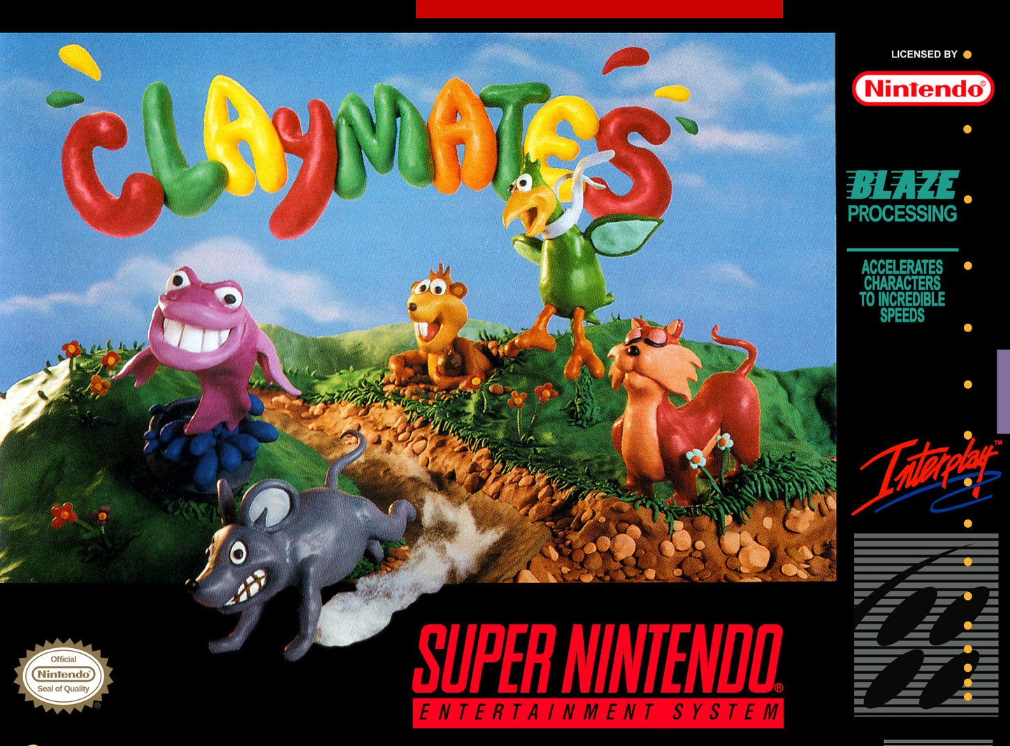 CLAYMATES  - SNES