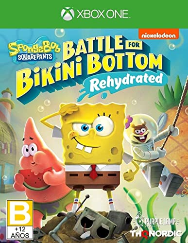 SPONGEBOB SQUAREPANTS BATTLE FOR BIKINI BOTTOM REHYDRATED XBOX ONE