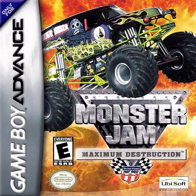 MONSTER JAM: MAXIMUM DESTRUCTION  - GBA