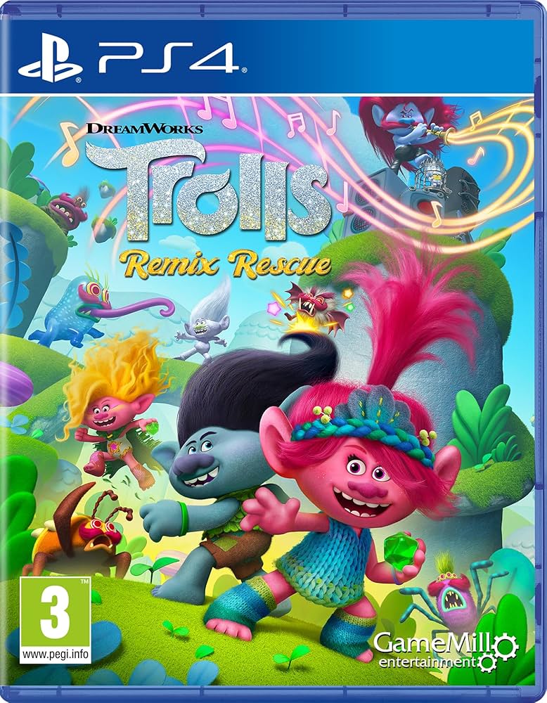 TROLLS: REMIX RESCUE  - PS4