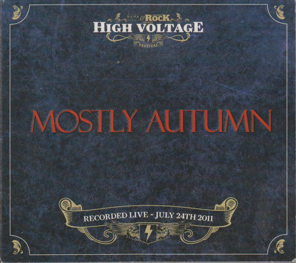 MOSTLY AUTUMN  - LIVE AT HIGH VOLTAGE 2011