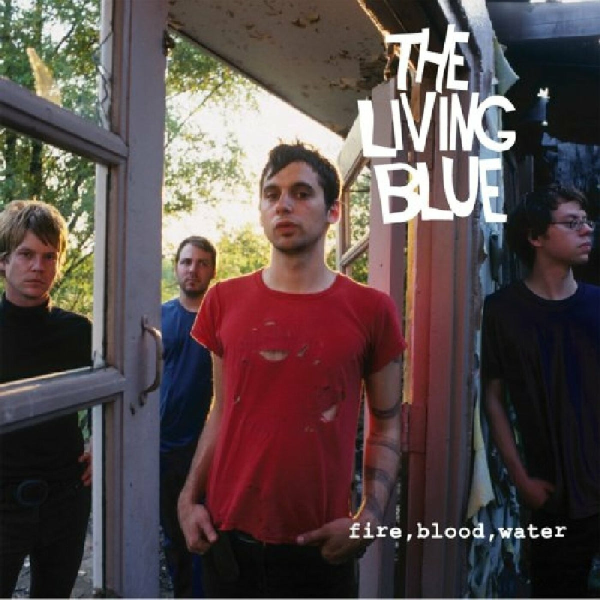 LIVING BLUE, THE - FIRE, BLOOD, WATER