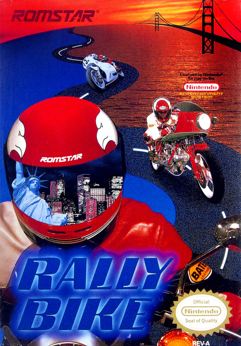 RALLY BIKE  - NES (W/BOX)