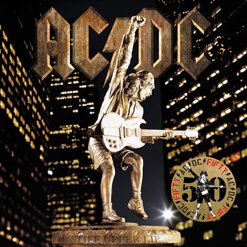 AC/DC - STIFF UPPER LIP (50TH ANNIVERSARY GOLD COLOR VINYL)