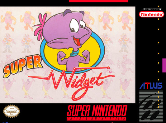 SUPER WIDGET  - SNES (W/BOX)