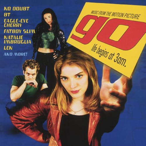 VARIOUS ARTISTS - GO--MUSIC FROM THE MOTION PICTURE (25TH ANNIVERSARY) (BLUE SMOKE VINYL)