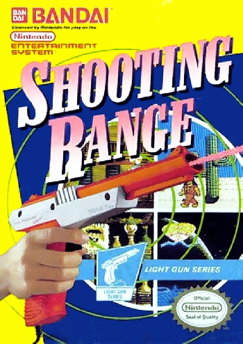 SHOOTING RANGE  - NES (W/BOX & MANUAL)