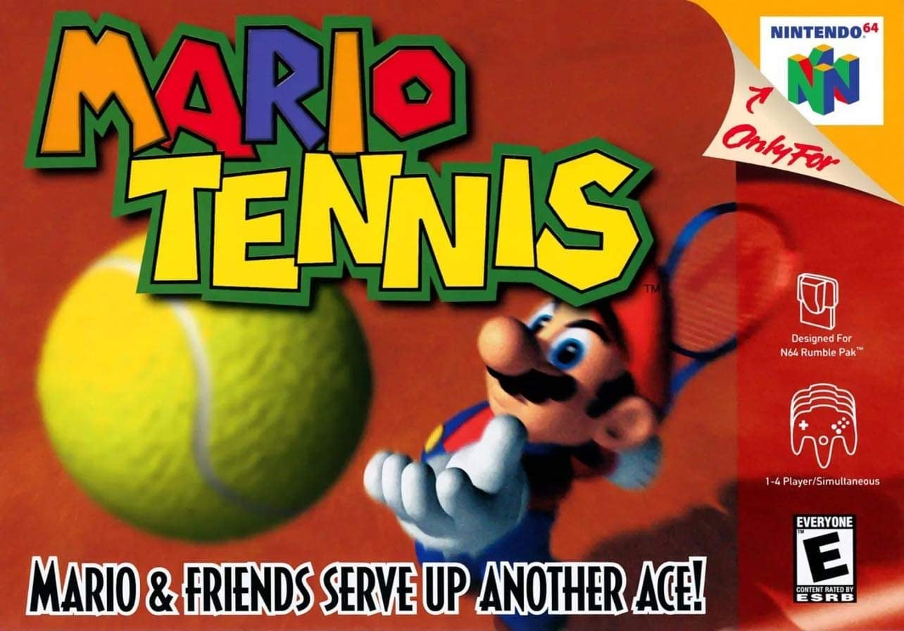 MARIO TENNIS  - N64 (W/BOX)