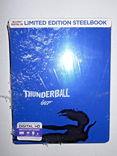 THUNDERBALL 007 BLU-RAY LIMITED EDITION STEELBOOK BLURAY