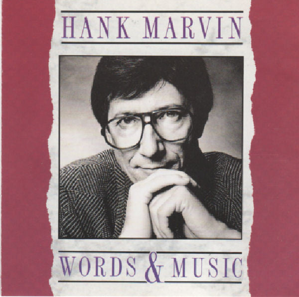 MARVIN, HANK  - WORDS & MUSIC