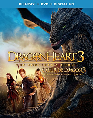 DRAGONHEART 3: THE SORCERER'S CURSE [BLU-RAY + DVD + DIGITAL HD] (BILINGUAL)