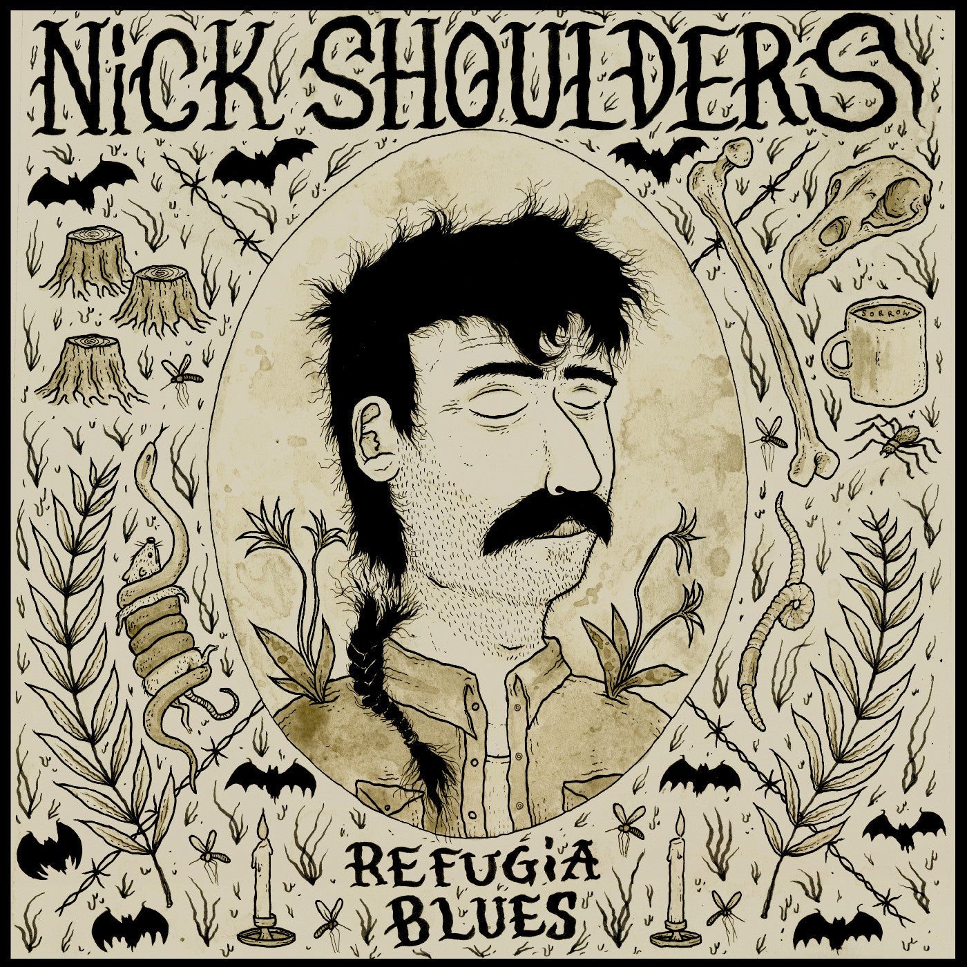 SHOULDERS, NICK - REFUGIA BLUES (INDIE EXCLUSIVE, BRONZE VINYL)