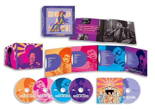 HENDRIX, JIMI - BOLD AS LOVE (4CD & BLU AUDIO)