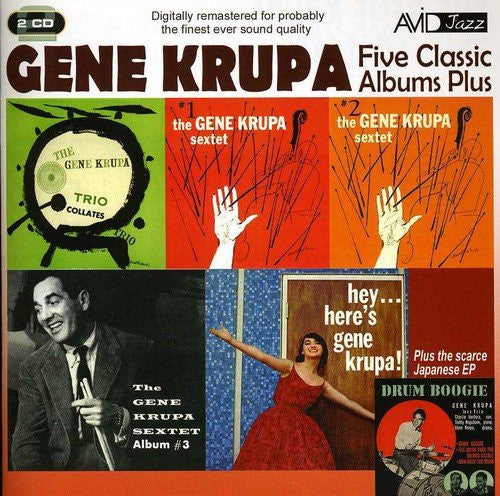 KRUPA, GENE  - FIVE CLASSIC ALBUMS (2CDS)