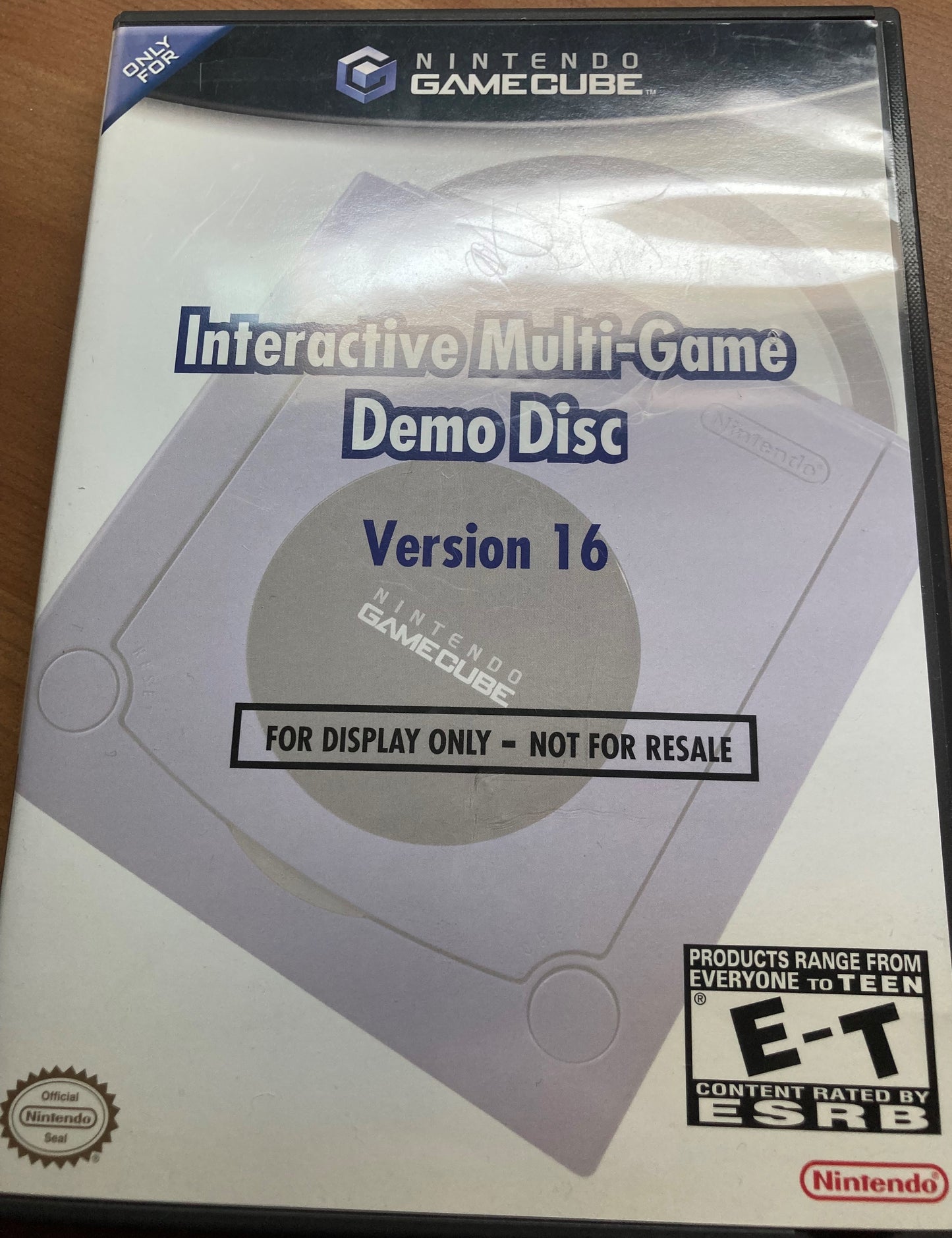 INTERACTIVE MULTI-GAME DEMO DISC #16  - GCB