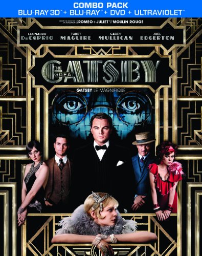 THE GREAT GATSBY [BLU-RAY 3D + BLU-RAY + DVD + ULTRAVIOLET]  (BILINGUAL)