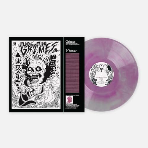 GRIMES - VISIONS - 180-GRAM GREEN & MAGENTA GALAXY COLORED VINYL