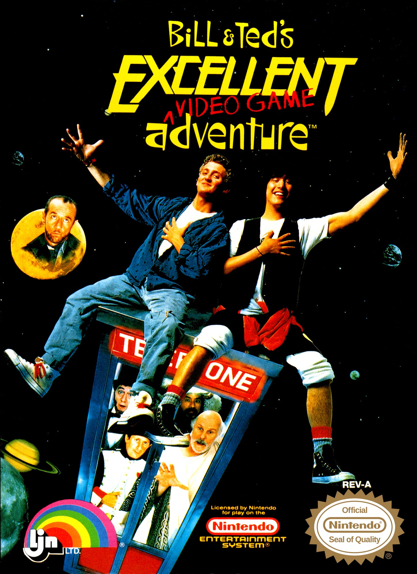 BILL & TED'S EXCELLENT ADVENTURE  - NES