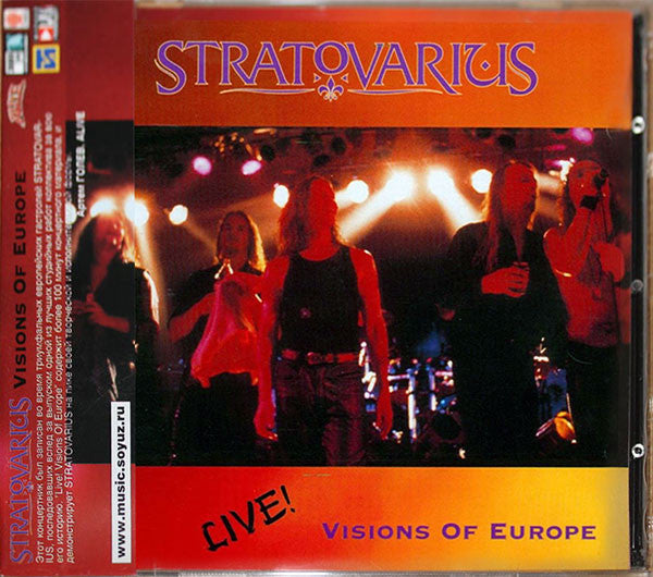 STRATOVARIUS  - LIVE VISIONS OF EUROPE