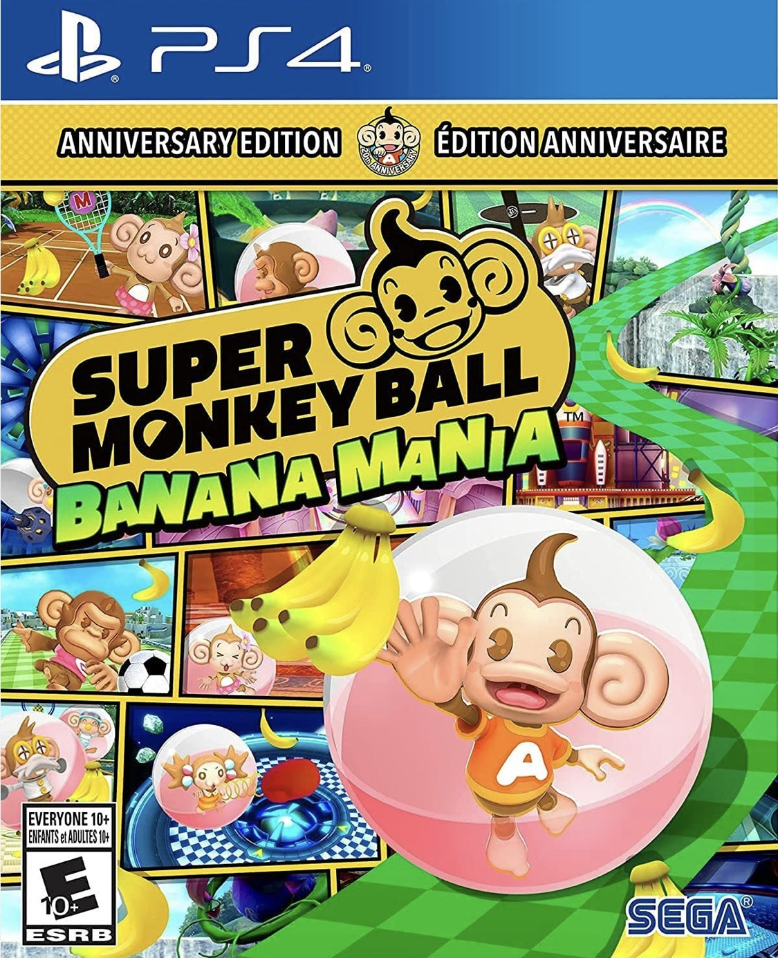 SUPER MONKEY BALL BANANA MANIA (ANNIVERS  - PS4
