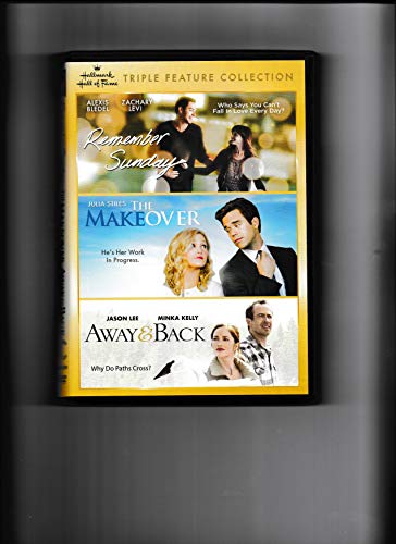 REMEMBER SUNDAY/MAKEOVER/AWAY&BACK - DVD-HALLMARK TRIPLE FEATURE