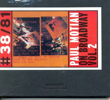 MOTIAN, PAUL  - ON BROADWAY VOL. 2