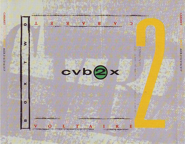 CABARET VOLTAIRE  - BOX 2 (JAPANESE 3 CD SET )