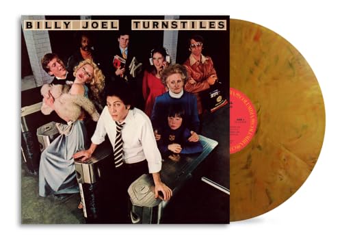 BILLY JOEL - TURNSTILES (SUBWAY TOKEN GOLD COLOUR VINYL)