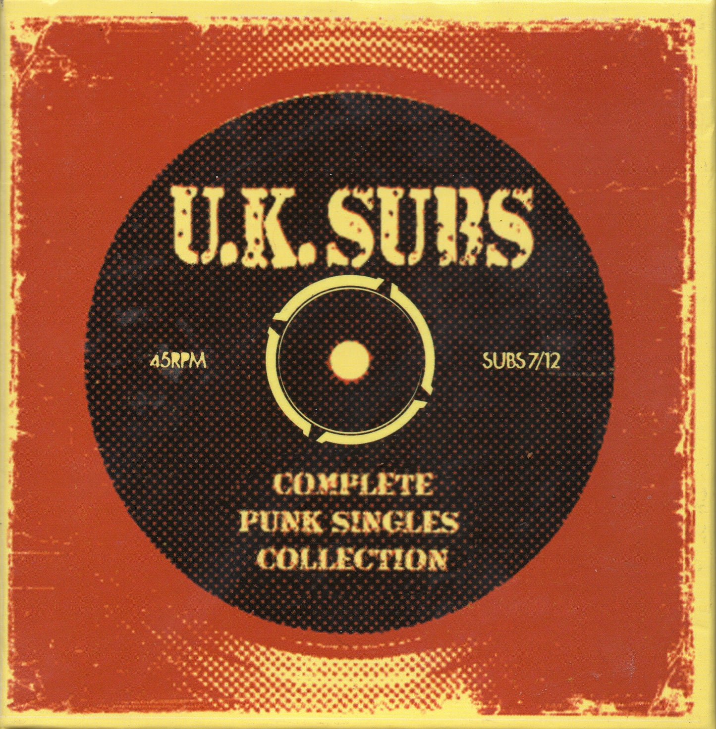 U.K. SUBS  - COMPLETE PUNK SINGLES COLLECTION