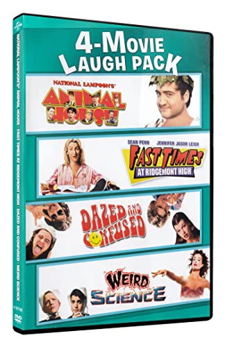 4-MOVIE LAUGH PACK - DVD-WEIRD SCIENCE/DAZED&CONFUSED/FAST TI