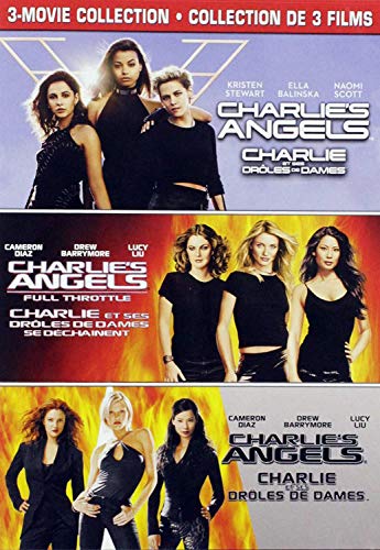 CHARLIE'S ANGELS: 3 FILM COLLECTION (CHARLIE'S ANGELS (2000) / CHARLIE'S ANGELS (2019) / CHARLIE'S ANGELS: FULL THROTTLE) - DVD (BILINGUAL)