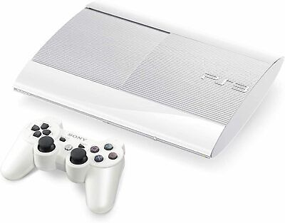 PS3 CONSOLE (SUPER SLIM)(500GB)(HARDWARE  - PS3-WHITE