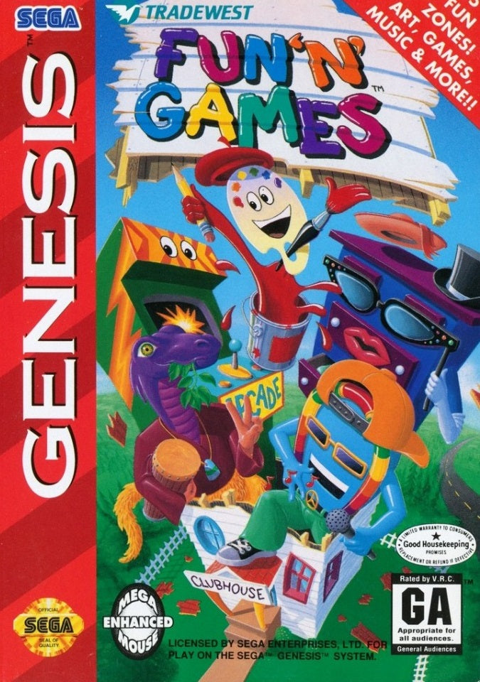 FUN 'N GAMES  - GENESIS