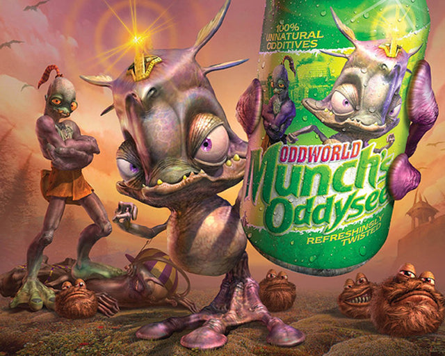 ODDWORLD: MUNCH'S ODDYSEE  - PSV