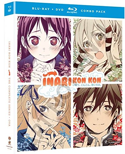 INARI KON KON (INARI, KONKON, KOI IROHA) - THE COMPLETE SERIES + OVA [BLU-RAY + DVD]