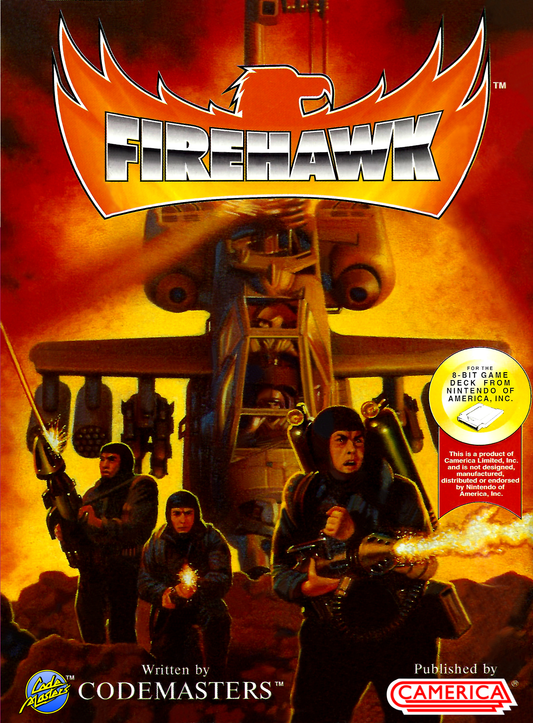 FIREHAWK  - NES (W/BOX)