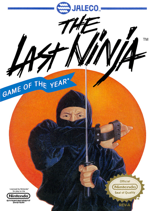 LAST NINJA  - NES (W/BOX)