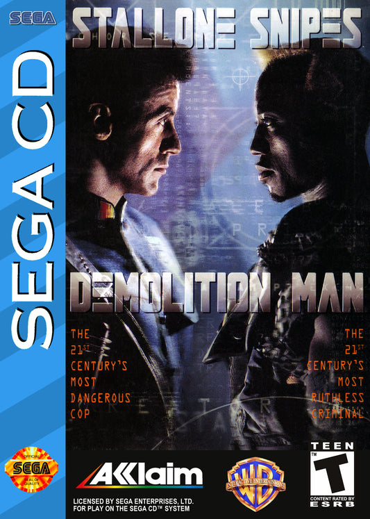 DEMOLITION MAN  - SEGACD