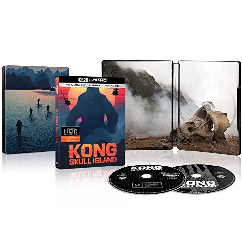 KONG SKULL ISLAND ULTRA HD BLU-RAY STEELBOOK