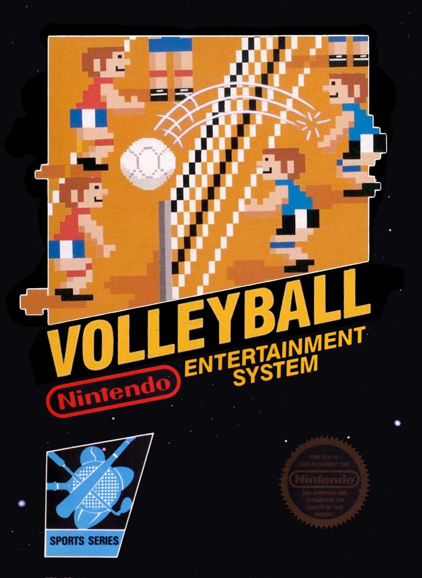 VOLLEYBALL  - NES (W/BOX)