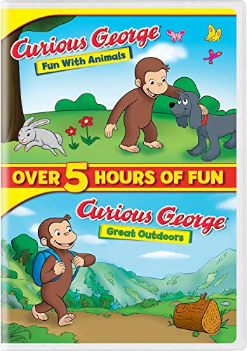 CURIOUS GEORGE (ANIMATED)  - DVD-FUN WITH ANIMALS/GREAT OUTDOORS