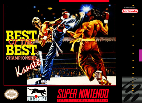 BEST OF THE BEST CHAMPIONSHIP KARATE  - SNES (W/BOX)