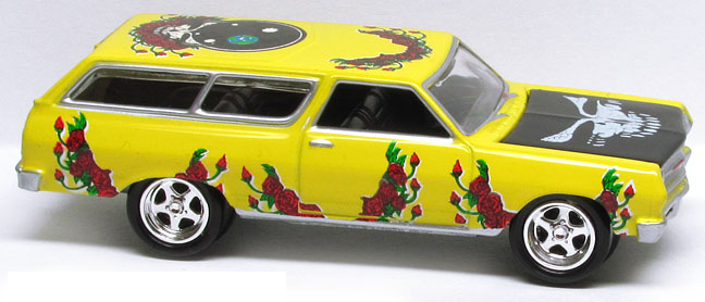 GRATEFUL DEAD: 1965 CHEVY CHEVELLE WAGON - JOHNNY LIGHTNING-2004