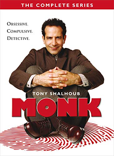 MONK (TV SHOW)  - DVD-COMPLETE SERIES (32 DISCS)