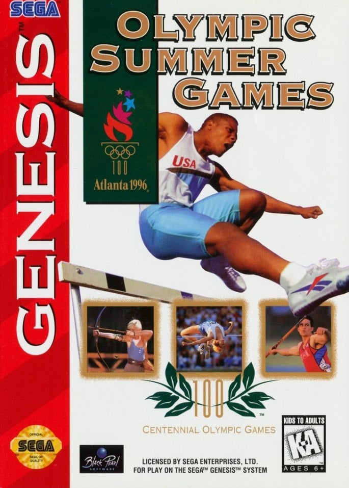 OLYMPIC SUMMER GAMES: ATLANTA 96  - PS1