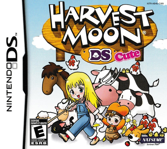 HARVEST MOON DS CUTE (CARTRIDGE ONLY)  - DS