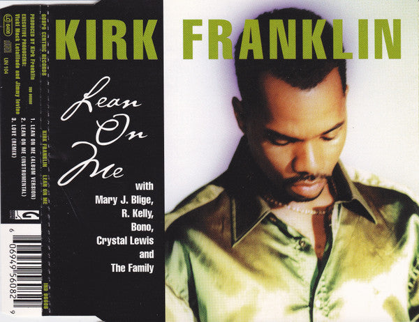 FRANKLIN, KIRK  - LEAN ON ME (HARDCOVER BOOK)
