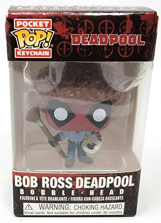 DEADPOOL: BOB ROSS DEADPOOL - POP! KEYCHAIN