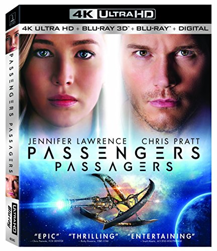 PASSENGERS (2016) BILINGUAL (3 DISCS) - UHD/3D/BLU-RAY/ULTRAVIOLET COMBO PACK